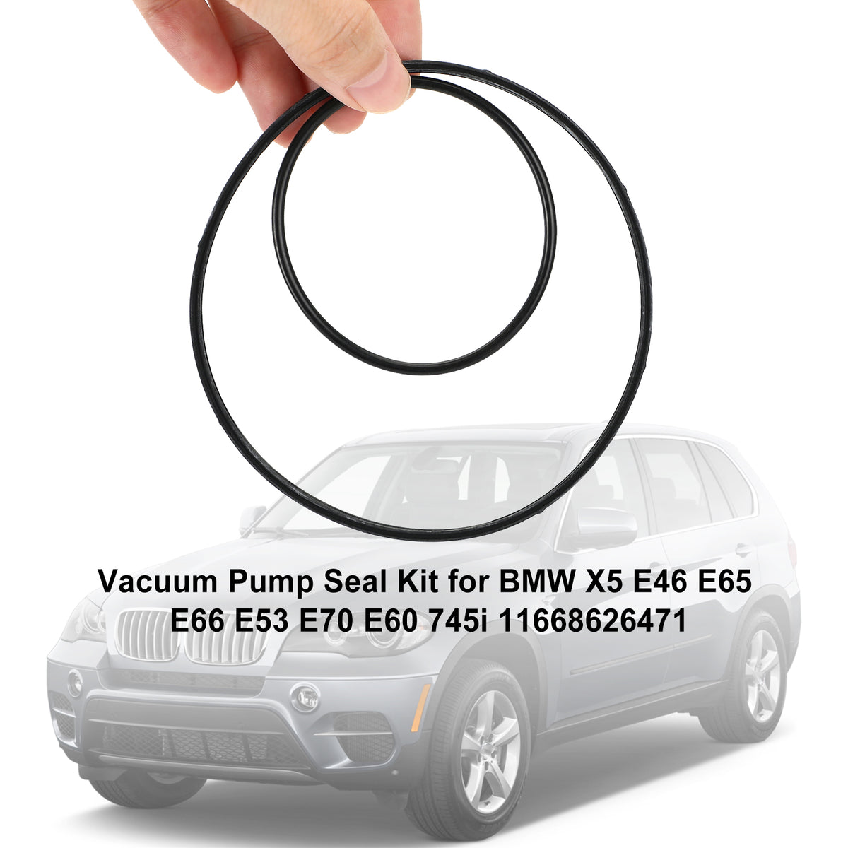 Vacuum Pump Seal Kit for BMW X5 E46 E65 E66 E53 E70 E60 745i 116686264