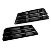 2016-2018 Audi A4 B9 Standard Version into RS4 Style 2PCS Front Fog Light Grille Lower Bumper Grill 8W0 807 681 R 8W0 807 682 R Generic