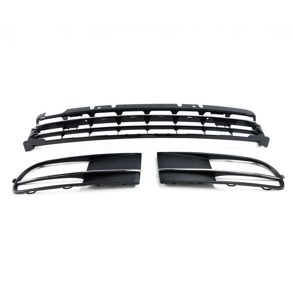 2012-2016 Volkswagen Beetle 5C Front Bumper Lower Grille + Fog Light Grill 5C5853677 VW1036127 Generic