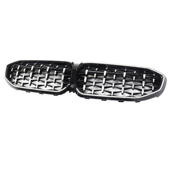 2019-2022 BMW 3 Series G20 Chorme Diamond Kidney Grille Grill 51138072085 Generic