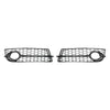 2007-2010 Audi TT MK2 2PCS Fog Light Cover Grille 8J0807682 8J0807681 Generic
