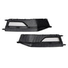 2013-2015 AUDI A4 S-line S4 2PCS Bumper Fog Light Lamp Cover Grille 8K0 807 682M 8K0 807 681 L Generic