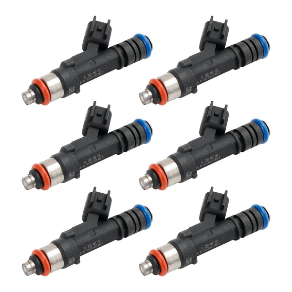 2008-2010 Dodge Grand Caravan 3.3L 3.8L 6PCS Fuel Injector 0280158119 812-11131 Generic