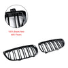 2008-2013 BMW 3-Series M3(E92/E93) Gloss Black Front Kidney Grill Grille 51137157277 51137157278 Generic