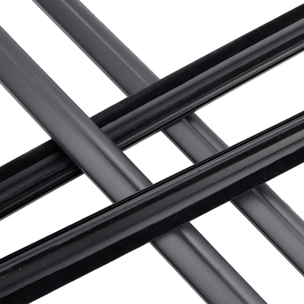 1996-2001 TOYOTA 4RUNNER 4PCS Door Glass Belt Outer Molding Weatherstrip 68161-35010 Generic