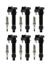 2012-2019 Chevrolet Impala V6 3.6L 6PCS Ignition coil+6PCS Spark Plug UF569 D515C 12610626 12618542 Generic