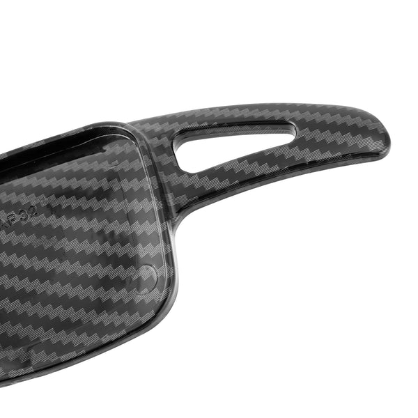 Carbon Look Steering Wheel Paddle Shifter Extension For Cadillac XT4