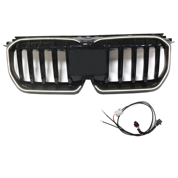 2023-2024 BMW X1 U11 U12 Gloss Black Front Bumper Kidney Grill Grille Generic