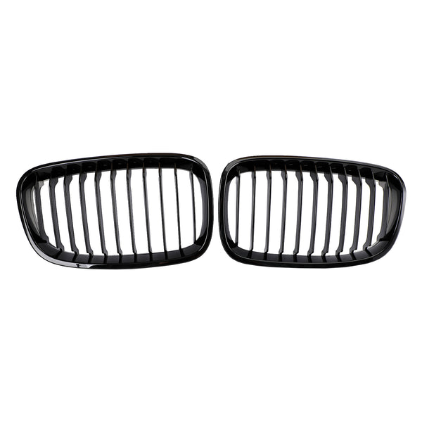 2012-2014 BMW 1-Series F20 F21 3-Door Pre-facelift 2PCS Front Bumper Kidney Grill 551137239021 51137262119 Generic