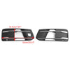 2016-2019 Audi Q7 Front Bumper Cover Fog Light Grille Bezel Insert Grill 4M0807682T4W3 4M0807682AAEFA Generic