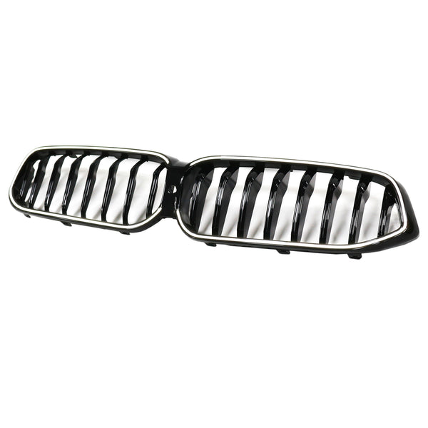 2020-2025 BMW 6 Series G32 Glossy Black Front Kidney Grill Grille Generic