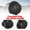 Kia Hyundai New Camshaft Plug 243522GGB0 24352-2GGA1 Black Generic
