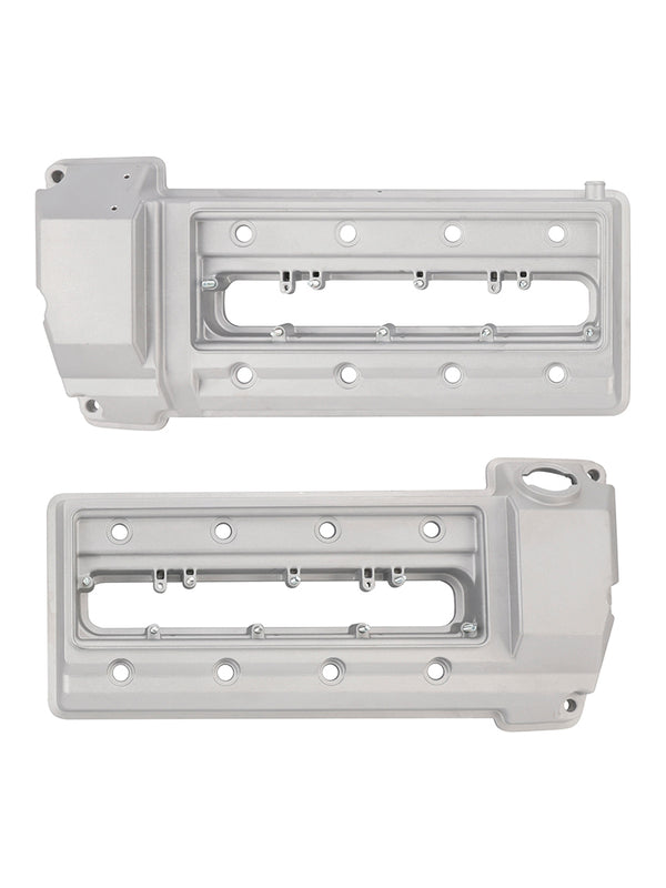 1998-2003 BMW 540i E39 V8 4.4L Left+Right Engine Valve Cover 11121703175 11121703172 Generic