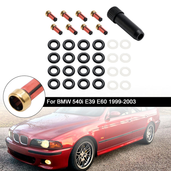 1999-2001 BMW 740i 740iL E38 E65 Fuel Injector Repair Seal Kit 0280155823 FJ754 Generic