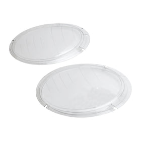 Mini Cooper R50 R53 Left +Right Headlight Lens Plastic Cover Shell 63126911701 63126911702 Generic