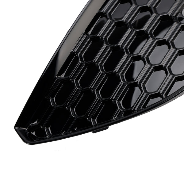 2012-2016 Audi A3 S3 Standard Version 2PCS Front Bumper Fog Light Cover Grille 8V3807681 8V3807682 Generic