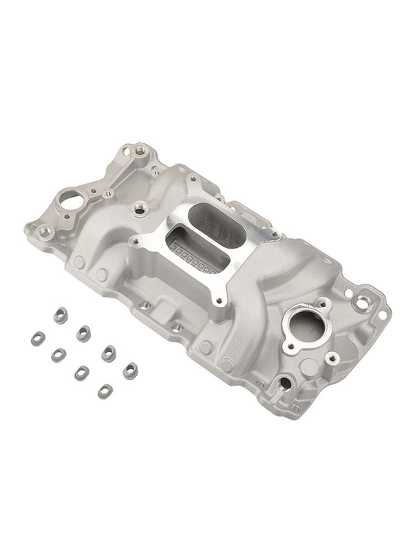 Dual Plane Intake Manifold fit Chevy Small Block 305 327 350 400 57-86 High Rise Generic