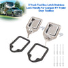 2 Truck Tool Box Latch Stainless Lock Handle For Camper RV Trailer Door ToolBox Generic
