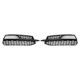 2013-2016 Audi A3 S-Line Front Lower Bumper Fog Light Cover Grille 8V3807681G 8V3807682G Generic