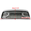 2010-2018 Ram 2500/3500 Laramie Chrome Front Bumper Grille W/ Led Light