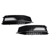 2013-2015 AUDI A4 S-line S4 2PCS Bumper Fog Light Lamp Cover Grille 8K0 807 682M 8K0 807 681 L Generic
