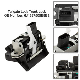 Tailgate Lock Trunk Lock 6J4827505E9B9 For Seat Ibiza IV 6J5  6P1 1.2 TSi