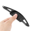 Carbon Look Steering Wheel Paddle Shifter Extension For Mazda 3 CX-30