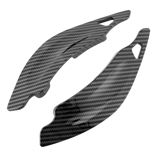 Carbon Look Steering Wheel Paddle Shifter Extension For Toyota Ractis Lexus