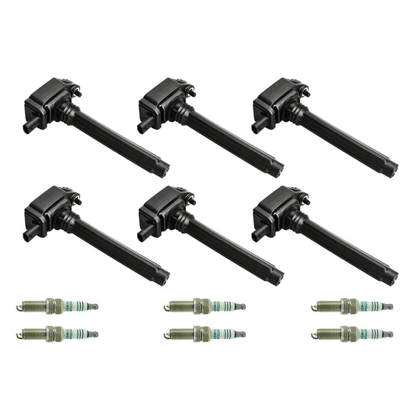 2011-2016 Chrysler Town & Country 3.6L V6 6PCS Ignition Coil+Spark Plug UF648 GN10616 36-8196 Generic