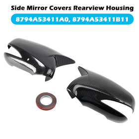 Side Mirror Covers Rearview Housing Carbon for Lexus IS250 IS350 2009-2012