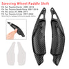 Carbon Look Steering Wheel Paddle Shifter Extension For Toyota Ractis Lexus