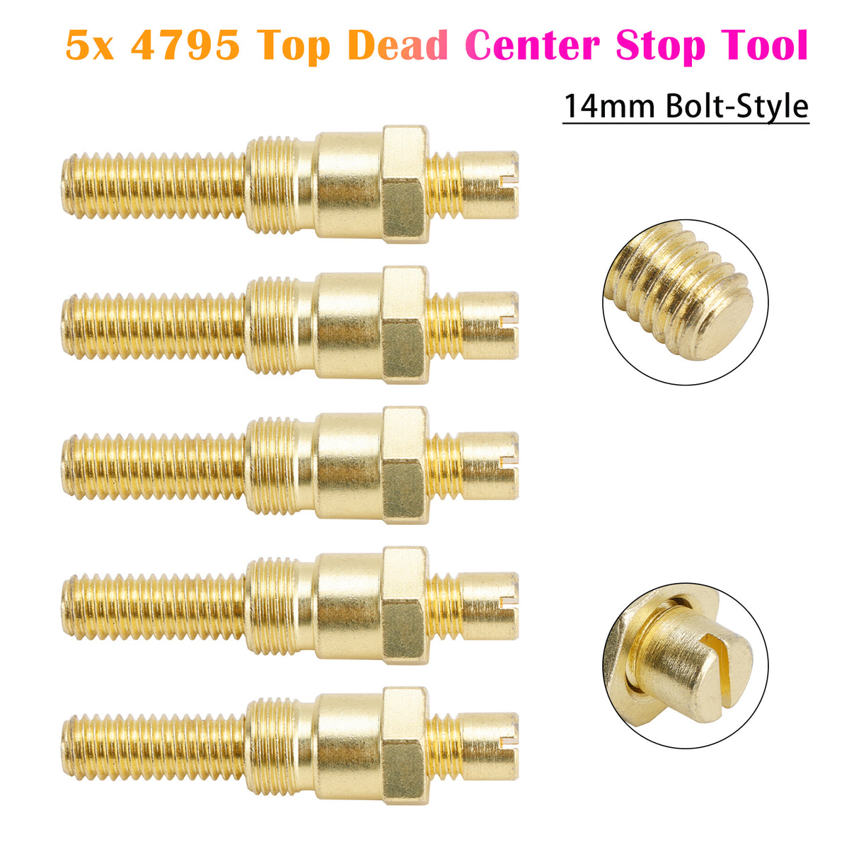 5X 4795 Top Dead Center Stop Tool 14mm Bolt-Style | UCarPart
