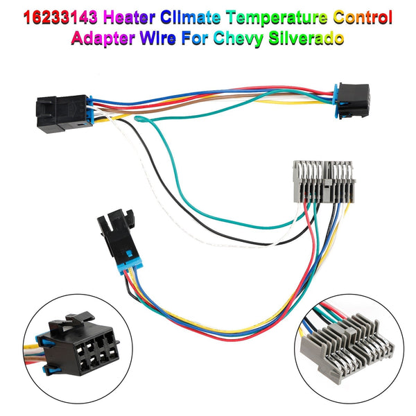 1995 GMC K1500 K2500 K3500 Heater Climate Temperature Control Adapter Wire 16233143 1572548 Generic