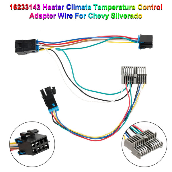 1995 GMC C1500 C2500 C3500 Heater Climate Temperature Control Adapter Wire 9378815 1572548 Generic