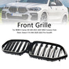 2023-2025 BMW X6 G06 M60i Black Front Bumper Grille Grill W/Camera Hole Generic