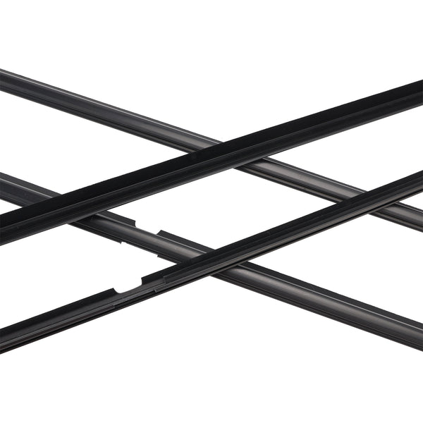 4PCS Door Glass Belt Outer Molding Weatherstrip For Toyota Yaris Hatchback