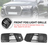 2016-2019 Audi Q7 Front Bumper Cover Fog Light Bezel Insert Grill Grille Generic