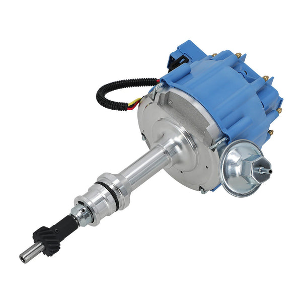 Ignition Blue Cap Distributor w/ 65K Coil 1030213 For SBF Ford Small Block 260