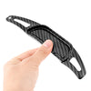 Carbon Look Steering Wheel Paddle Shifter Extension For Mercedes Benz AMG