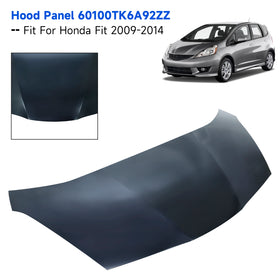 2010-2014 Honda DX, LX, Sport Primed Steel Hood Front Panel 60100TK6A92ZZ HO1230159 Generic