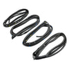 2006-2011 Honda Civic 4Pcs Door Weatherstrip Silence Opening Gasket 72310-SNE-A01 72350-SNE-A01 Generic