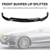 2019-2021 Mercedes Benz C-Class W205 C205 Brabus Style Front Splitter Lip Generic