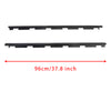 1988-2000 Chevrolet C1500 GMC C2500 Front Left+Right Weatherstrips 15991406 15991405 Generic
