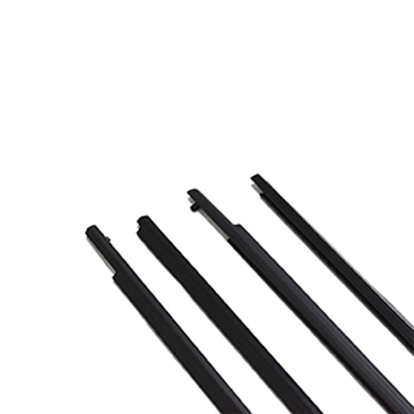 4Pcs Weatherstrip Window Moulding Trim Seal Belt For Toyota Highlander 2008-2010