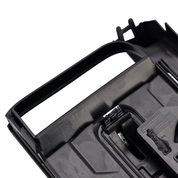 2PCS Front Bumper Fog Light Grille Trim Fit Audi A6L C8PA 2023+ Black Chrome