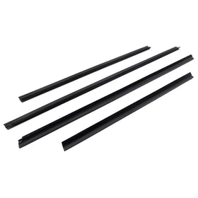 2008-2013 Honda Fit Jazz 4pcs Door Belt Weatherstrip Molding Seal Generic