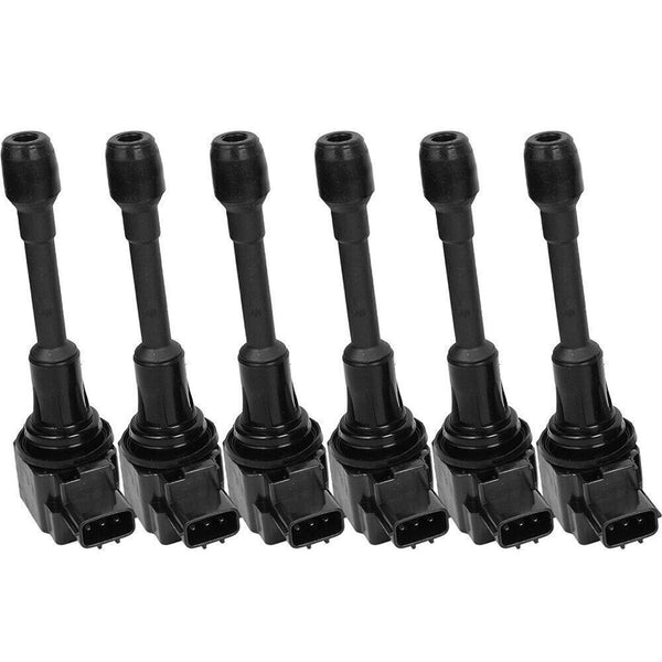 2014-2019 Infiniti QX60 3.5L V6 6PCS Ignition coil+6PCS Spark Plug UF550 CUF2118 673-4029 5C1727 Generic