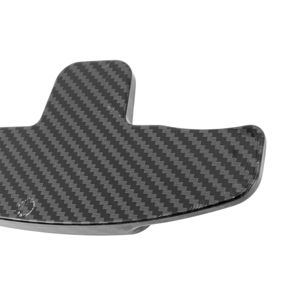 Carbon Look Steering Wheel Paddle Shifter Extension For Mercedes Benz AMG C63