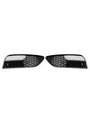 2012-2016 Audi A3 S3 Standard Version 2PCS Front Bumper Fog Light Cover Grille 8V3807681 8V3807682 Generic