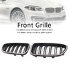 01.2009-10.2016 BMW 5-Series F10 Kidney Bumper Grill Grille Gloss Black 51137203649 51137203650 Generic